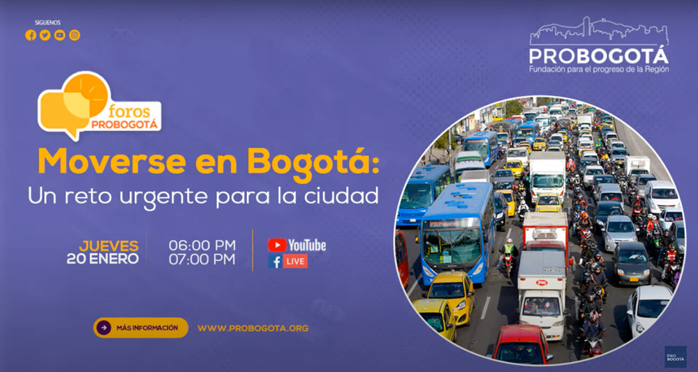 Moverse en Bogotá: un reto urgente para la ciudad