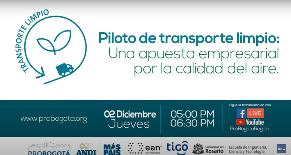 Piloto de transporte limpio: Una apuesta empresarial por la calidad del aire.