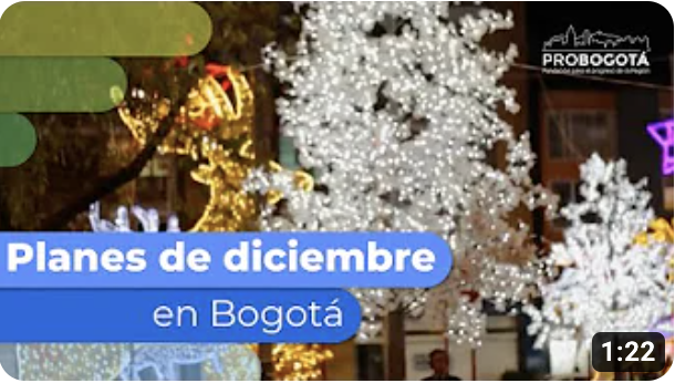 Planes en Bogotá para diciembre