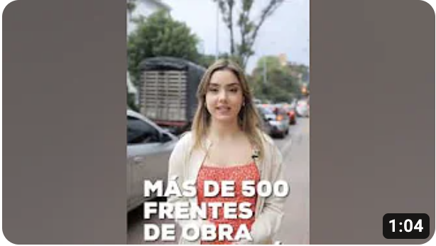Obras y movilidad en Bogotá