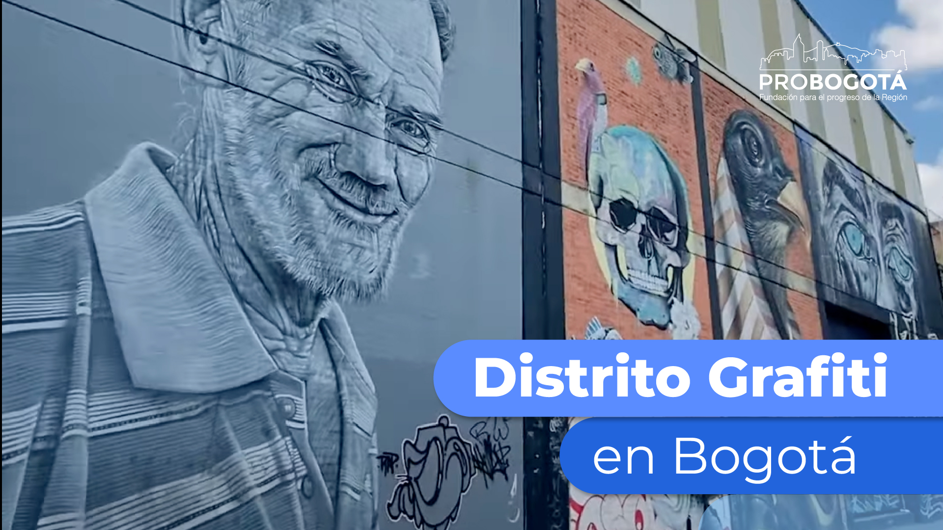 ¿Conoces el Distrito Grafiti en Bogotá?