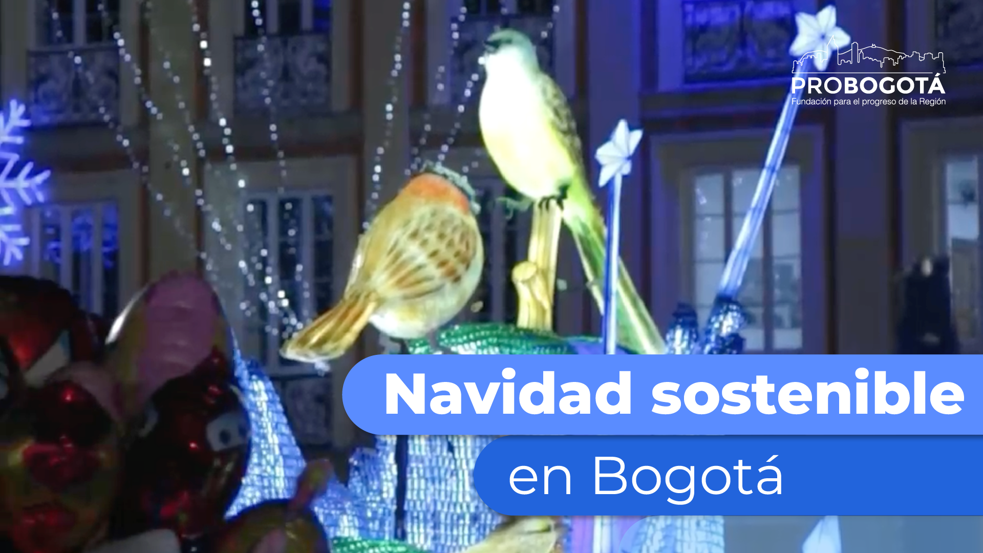 Este año vive la magia de una Navidad sostenible en Bogotá
