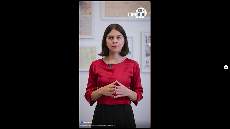 #BienContado | ¿Cuál es la diferencia entre legítima defensa y delito ? 🤔