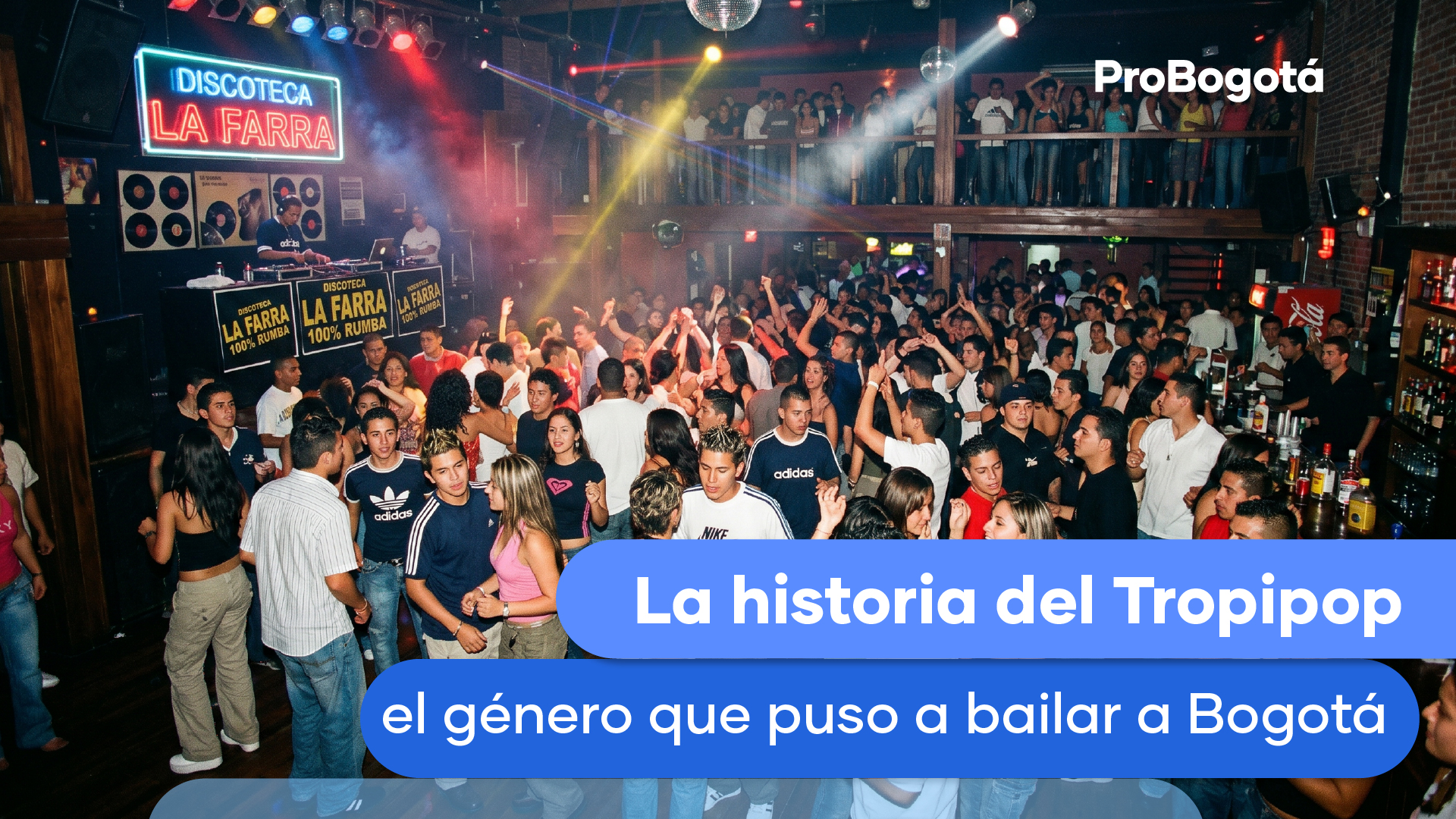 Camine le Cuento la historia del tropipop, el género que puso a bailar a Bogotá
